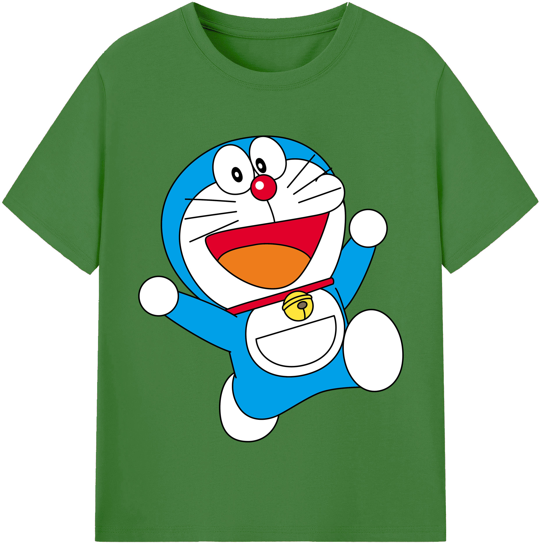 （画像用） ドラえもん Doraemon レディースカジュアルプリントTシャツ（綿100％）